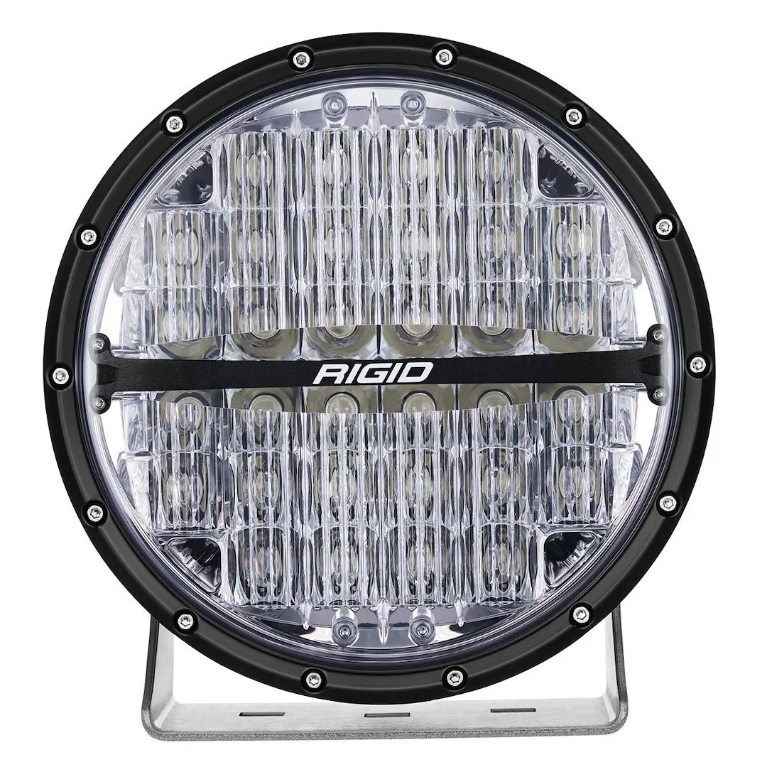 36421 – RIGID IND Driving/ Fog Light, LED Bulb 9 Inch Round 189 Watt 13.6 AMP Draw Drive Beam 32-LED RGBW Backlightin...